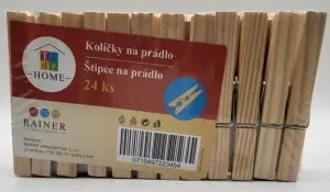 Tidy Home dřevěné kolíčky na prádlo 24 ks